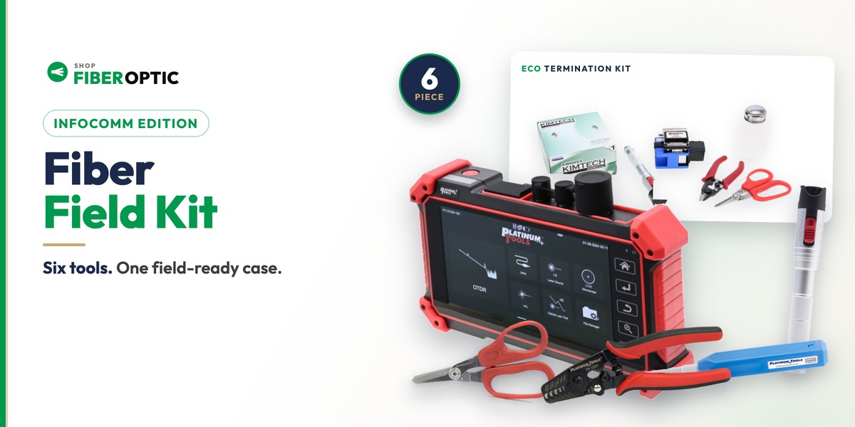 Platinum Tools Fiber Field Kit — InfoComm Edition