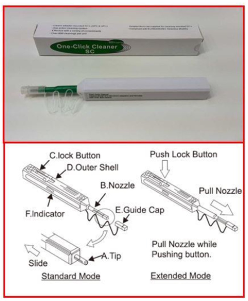 CLEP 1.25mm Long-Reach Fiber Cleaner